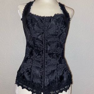 Vintage Black Corset